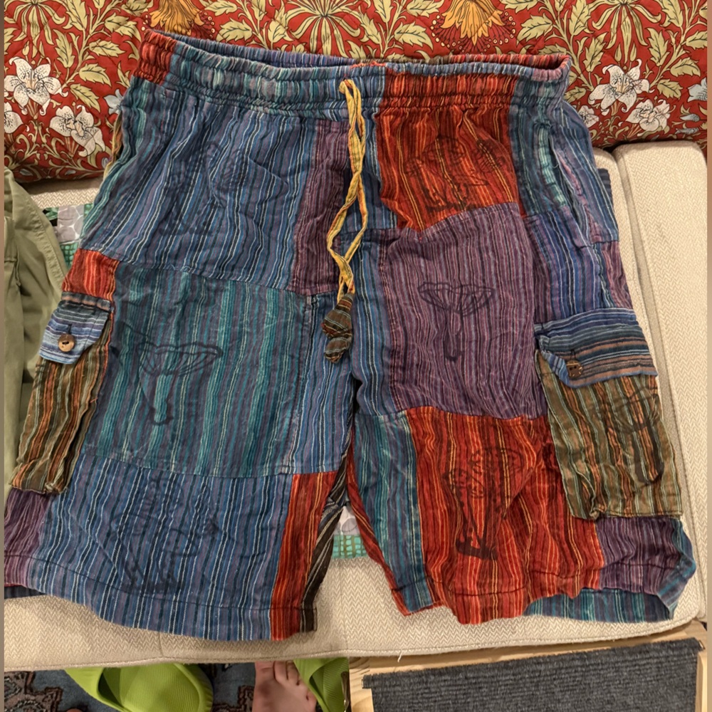 Shop Therapy Fun Patchwork Shorts